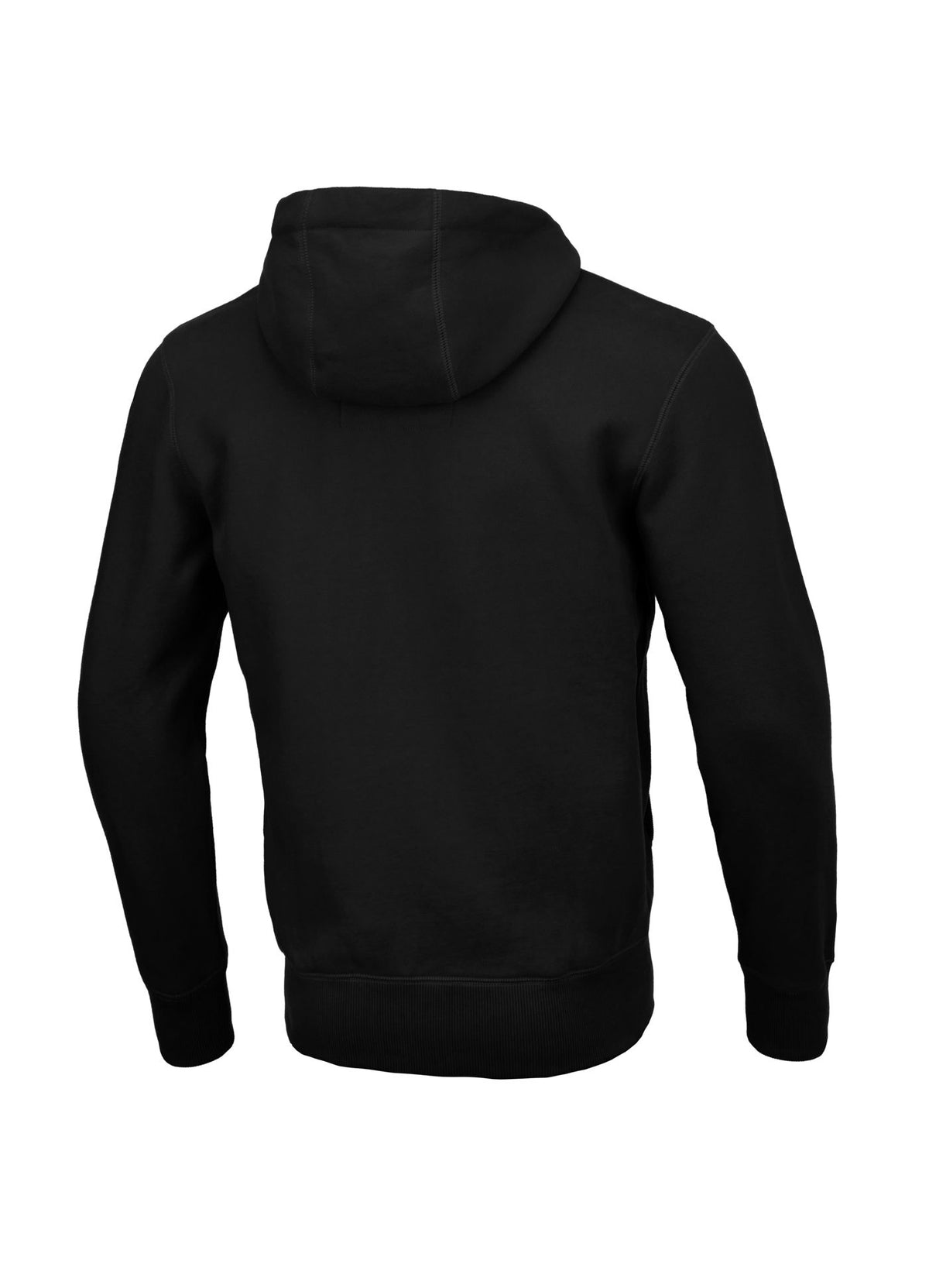 KAPUZE ZIP KLEINES LOGO 21 SCHWARZ