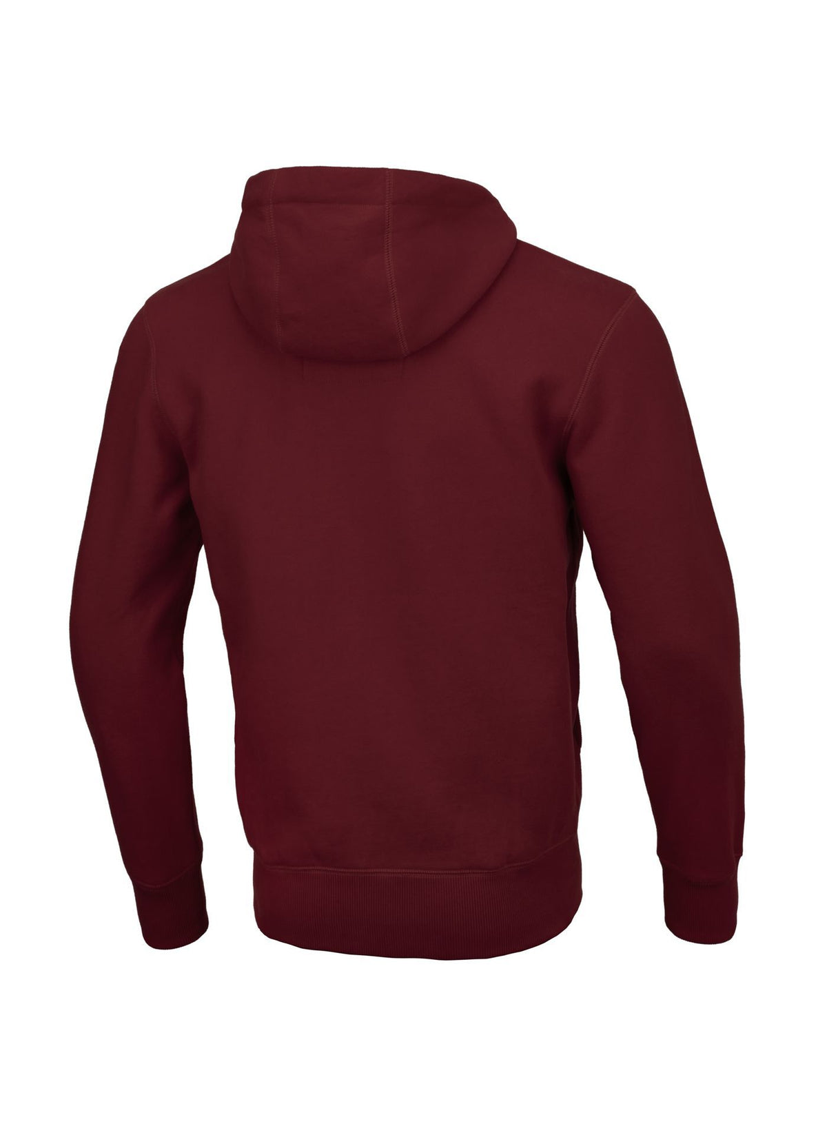 Kapuzenjacke mit Reißverschluss und kleinem Logo
