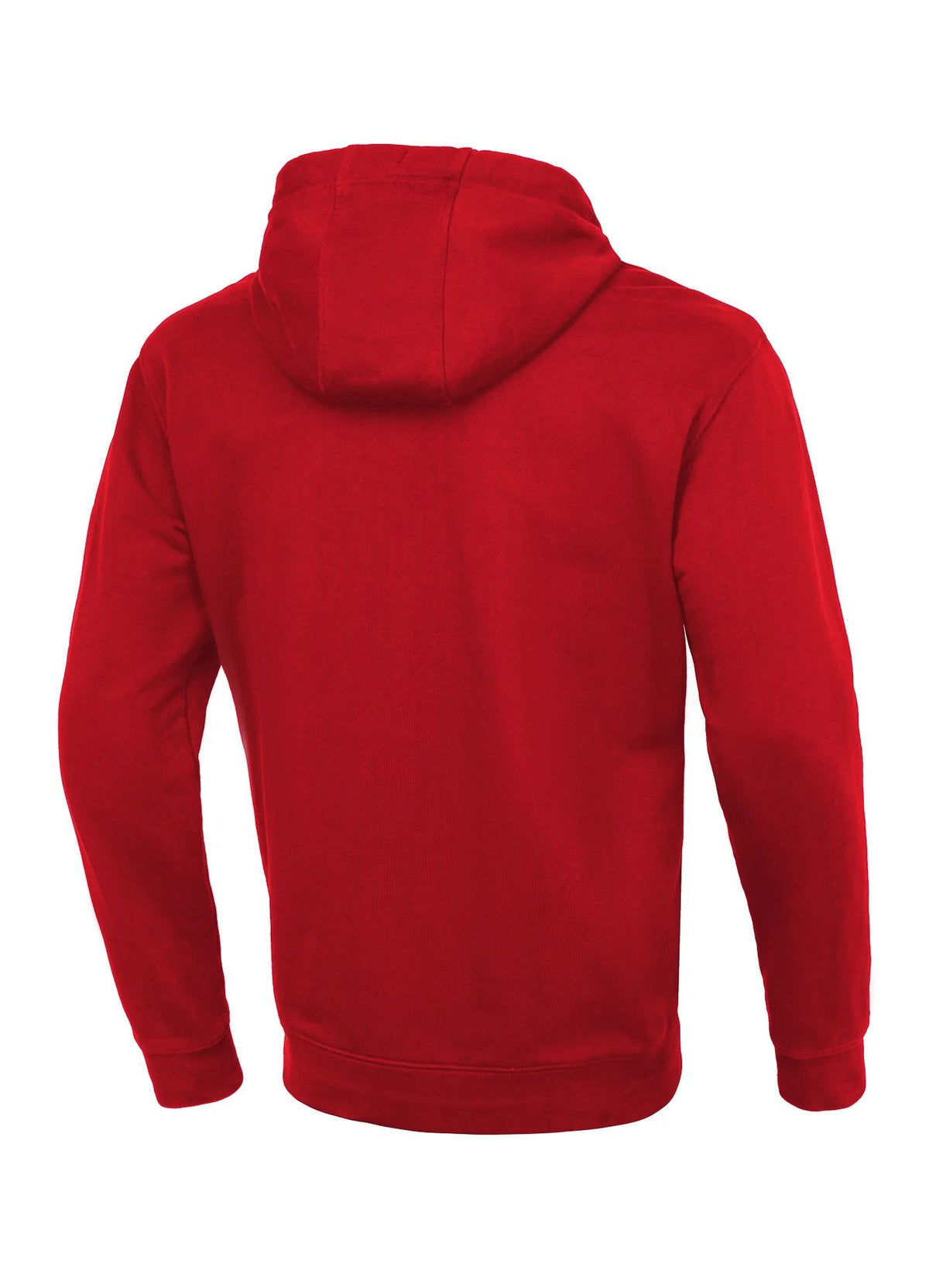 Hoodie mit mit Reißverschluss Small Logo - Rot