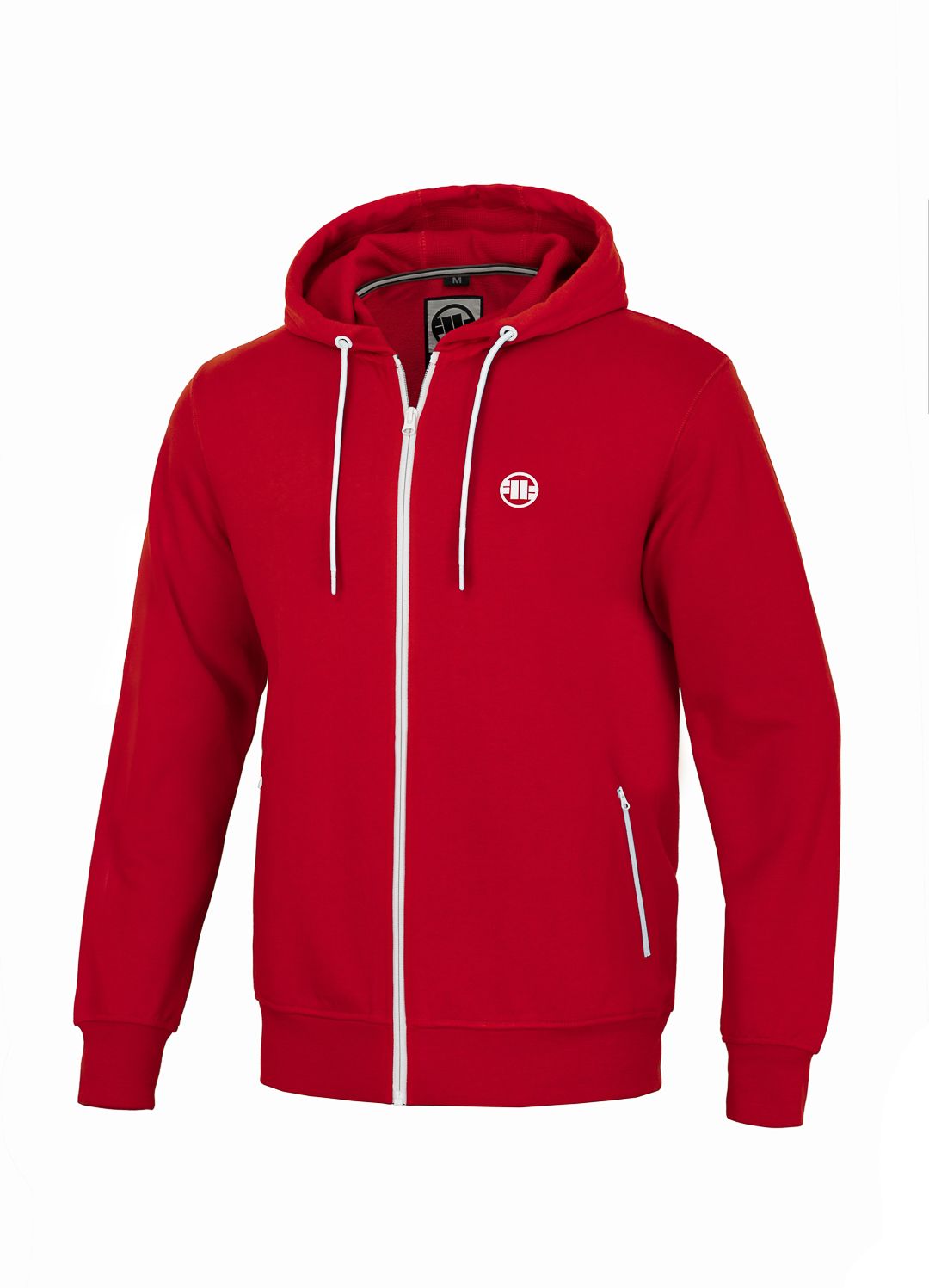 Herren-Kapuzenjacke mit Reißverschluss Terry Small Logo