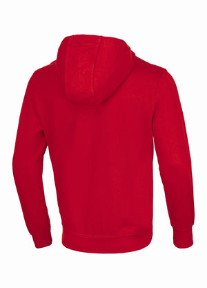 Herren-Kapuzenjacke mit Reißverschluss Terry Small Logo