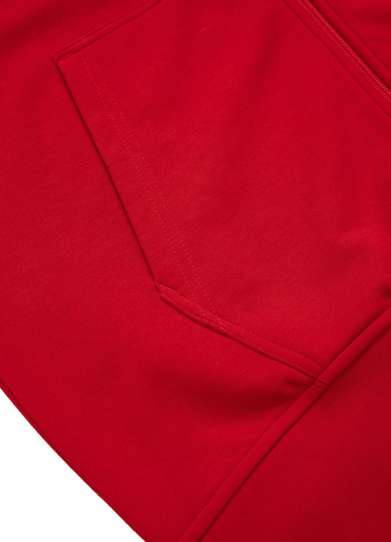 Zip-Hoodie DANDRIDGE Rot