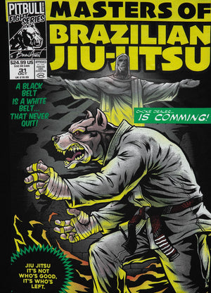 Herren-Kapuzenpullover mit Reißverschluss Tricot Masters Of BJJ