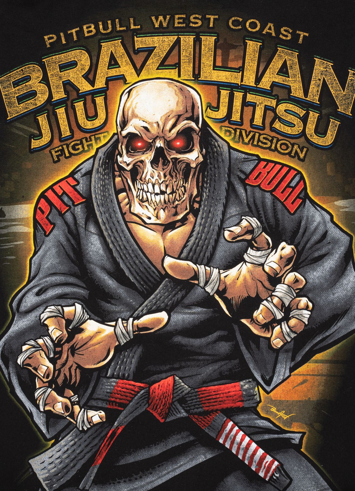 Brasilianisches Jiu Jitsu mit Kapuze 19