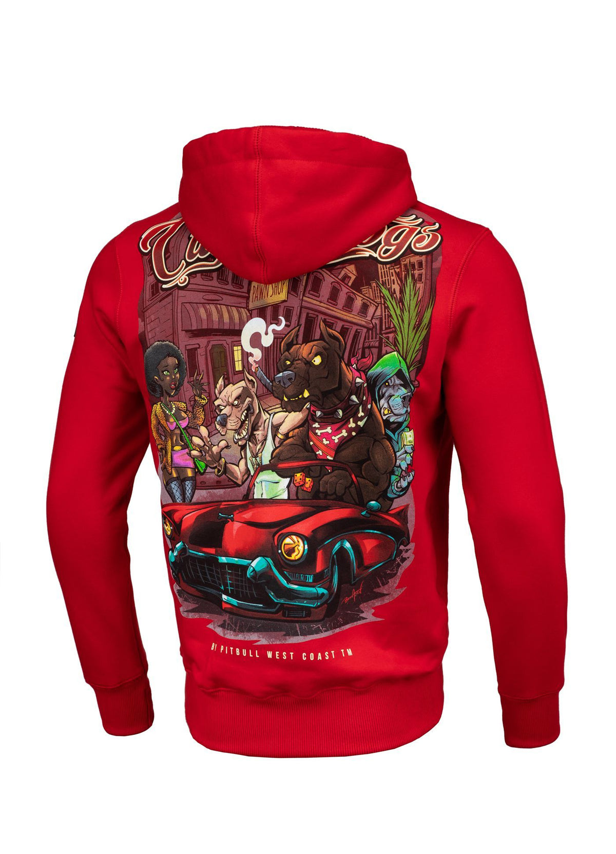 CITY OF DOGS 2019 HOODIE ROT