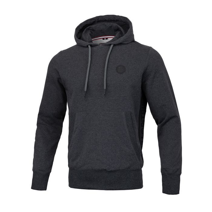 Kapuzenpullover French Terry Kleines Logo