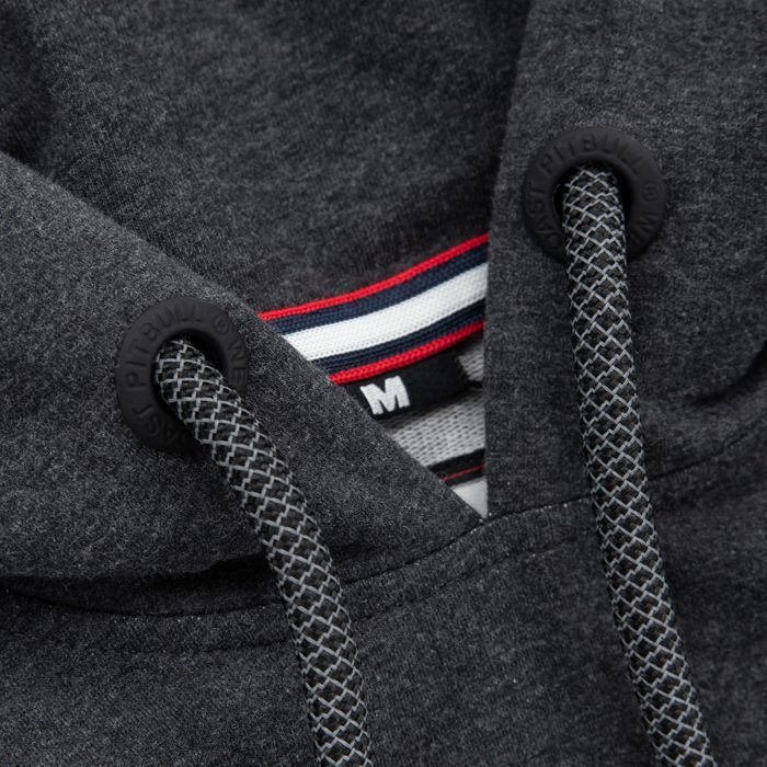 Kapuzenpullover French Terry Kleines Logo