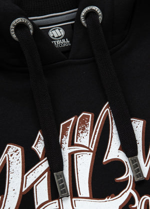 MANN IM HUT-SCHWARZEN HOODIE