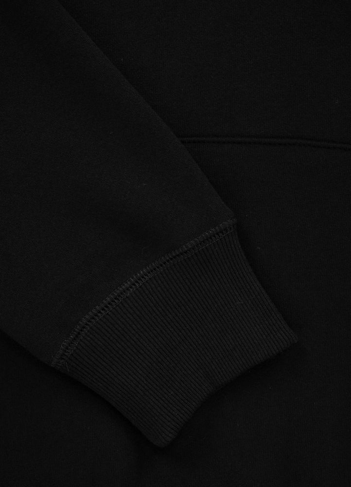 SHERWOOD Crna majica s kapuljačom