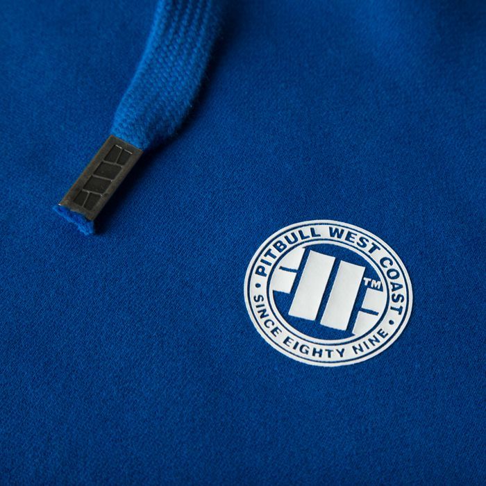 Kapuzen-Sweatshirt mit kleinem Logo 18 Blau 