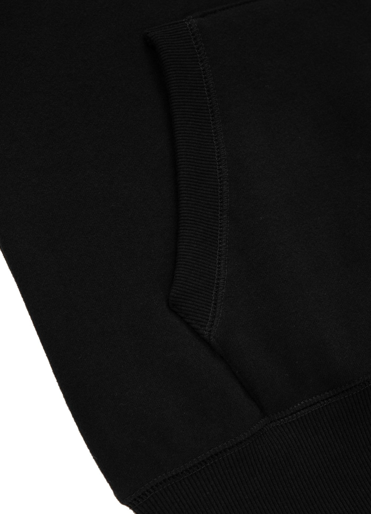 Hoodie Small Logo - Schwarz