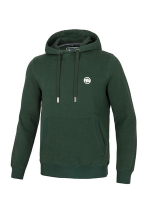 Hoodie Small Logo - Dunkelgrün