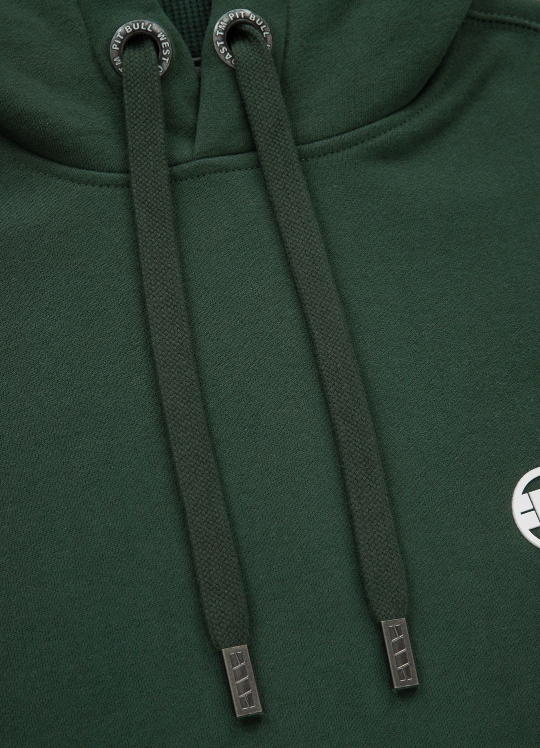 Hoodie Small Logo - Dunkelgrün