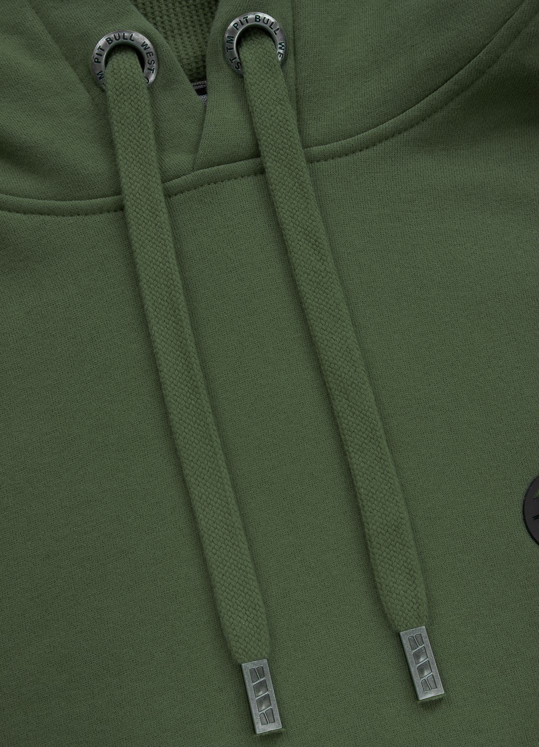 Olivgrüner Hoodie mit NEUEM LOGO