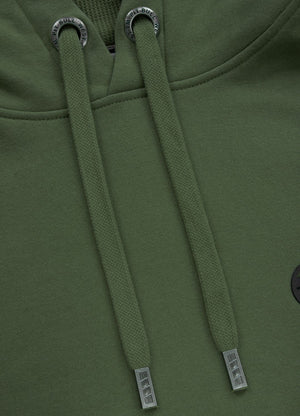 Olivgrüner Hoodie mit NEUEM LOGO