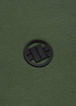 Olivgrüner Hoodie mit NEUEM LOGO