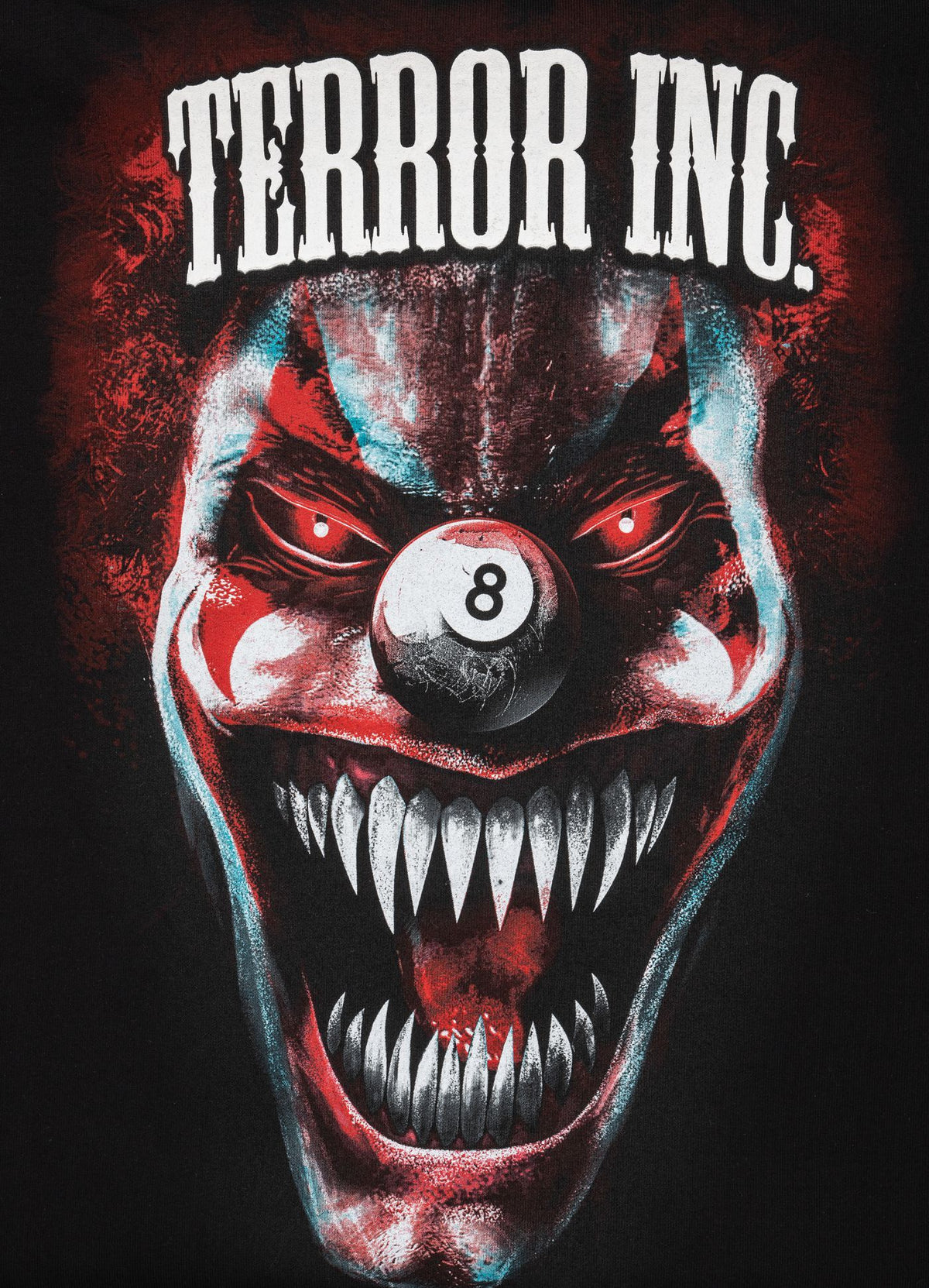 Kapuzenpullover TERROR CLOWN Schwarz