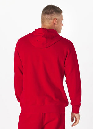 TERRY NEW LOGO Roter Hoodie