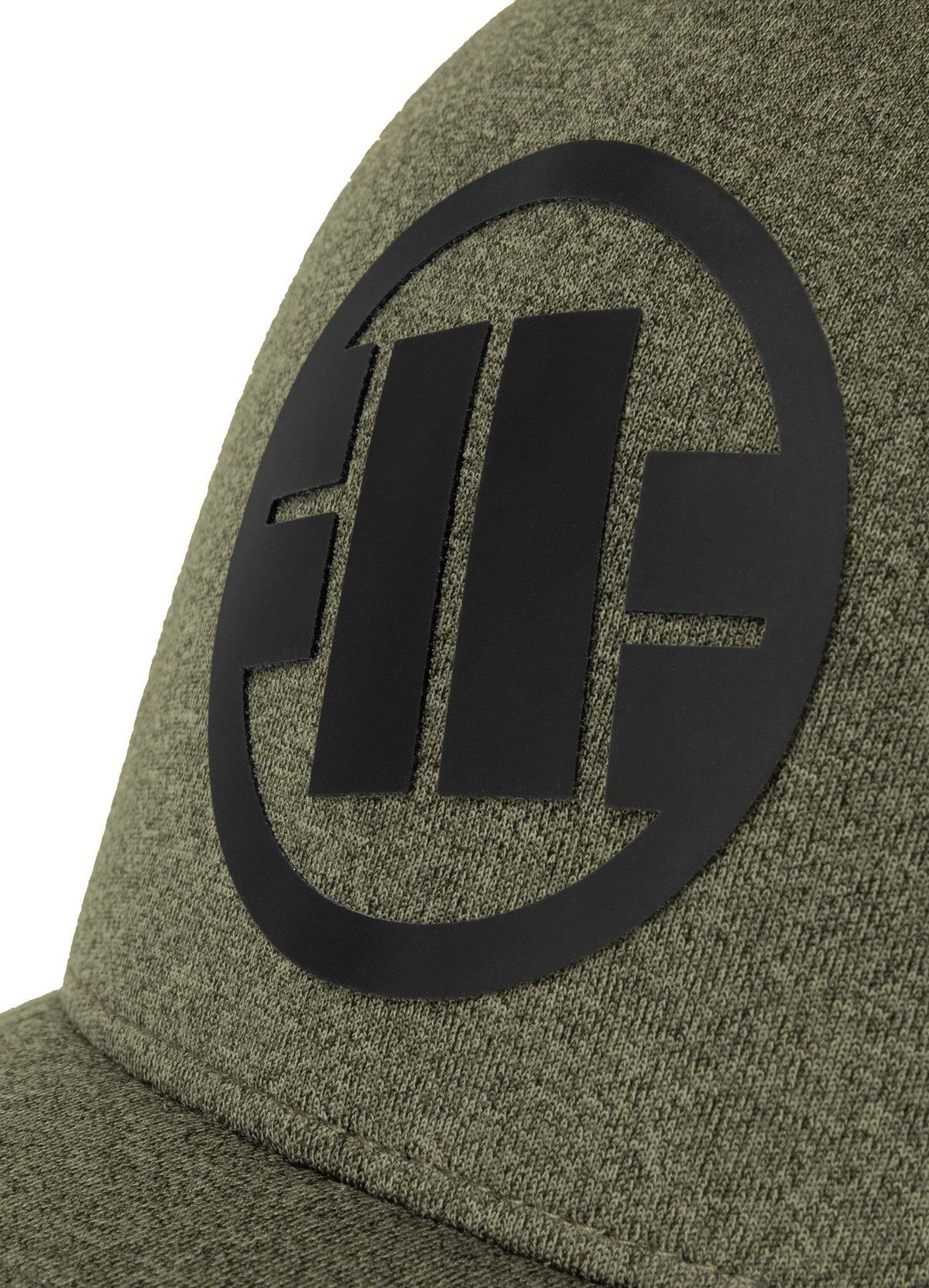 Mesh-LOGO-Ganzkappe in Dunkeloliv/Khaki