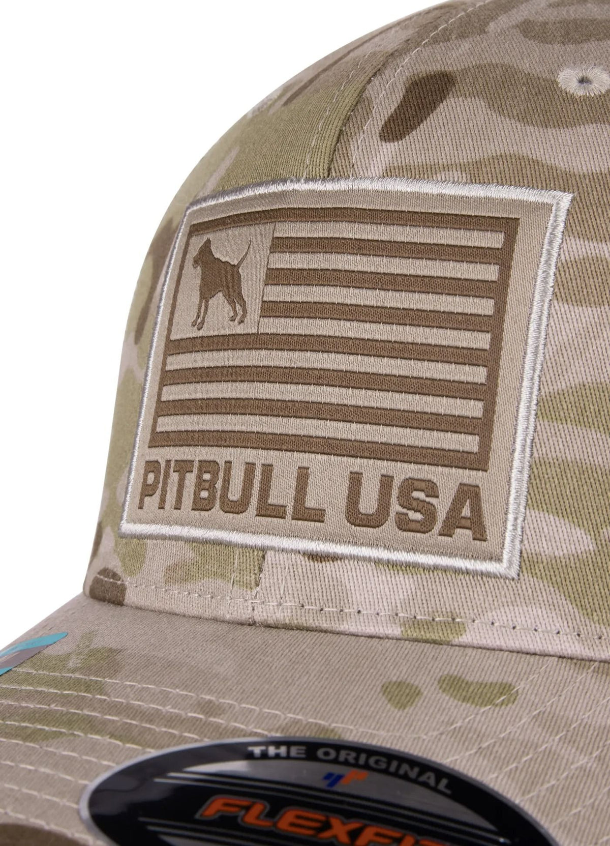 Baseballkappe Pitbull USA - Sand Camouflage