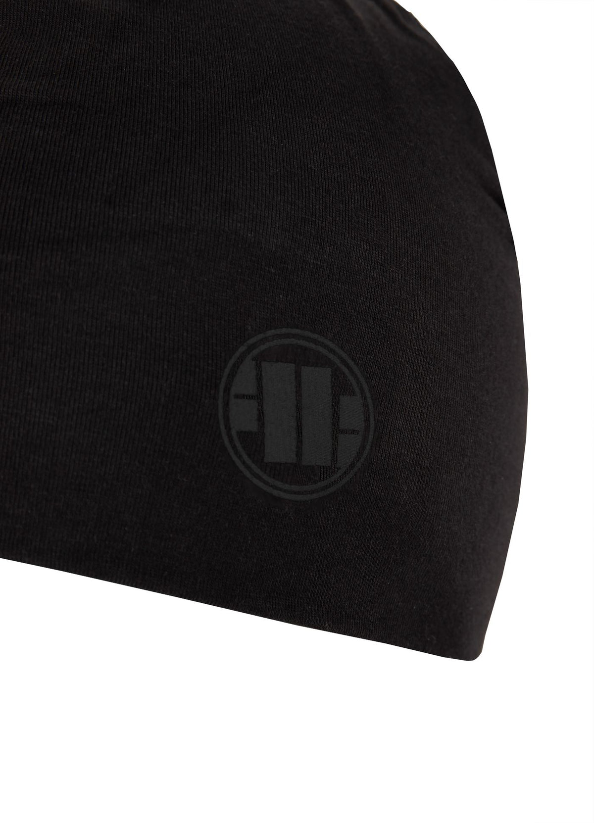 Kompressionsmütze KLEINES LOGO Schwarz/Schwarz