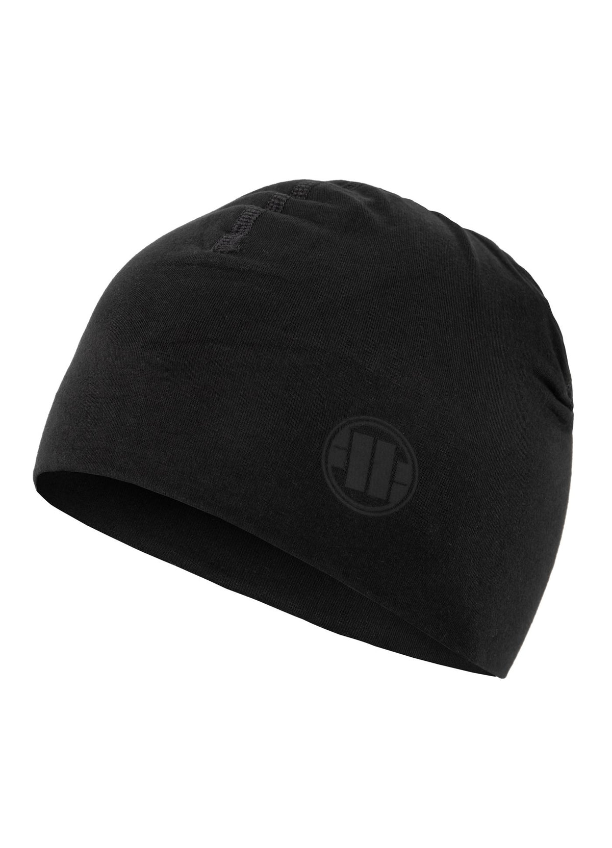 Kompressionsmütze KLEINES LOGO Schwarz/Schwarz