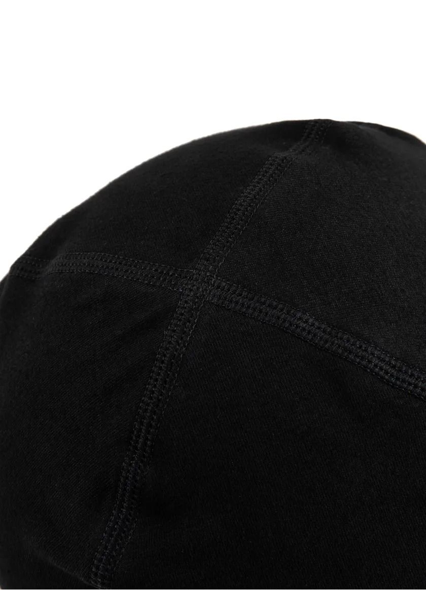 Kompressionsmütze KLEINES LOGO Schwarz/Schwarz