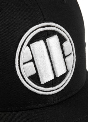 SNAPBACK CAP CLASSIC LOGO SCHWARZ