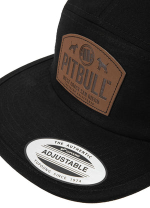 Cap Snapback Jockey Leder Hunde