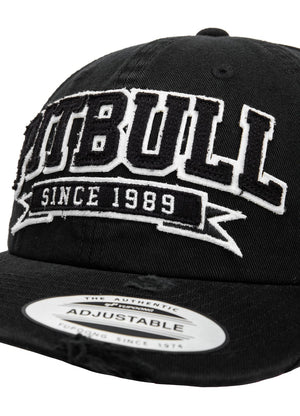 Snapback Cap Pitbull Since 89 - Schwarz