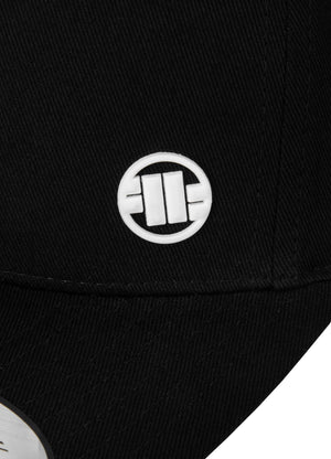 STREIFEN KLEINES LOGO Schwarzes Snapback