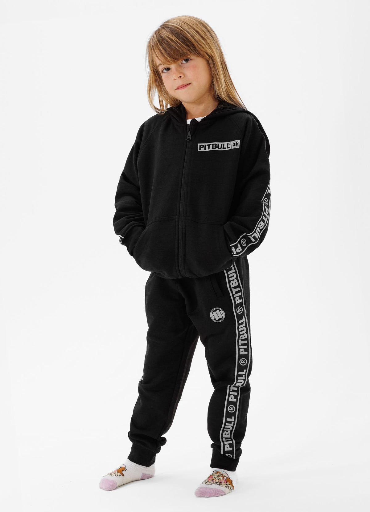 Kinder Jogginghose Tricot Meridan - Schwarz