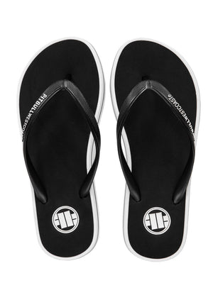 KATELLA Flip Flops Schwarz/Weiß