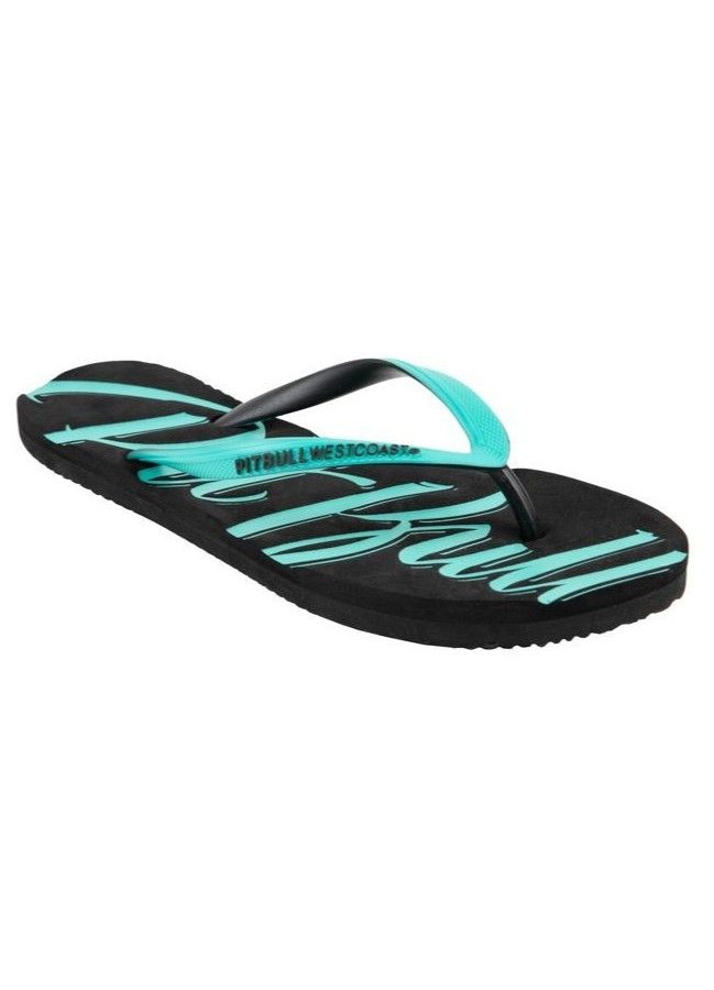 Frauen Flip-Flops La Jefa - Schwarz/Türkis