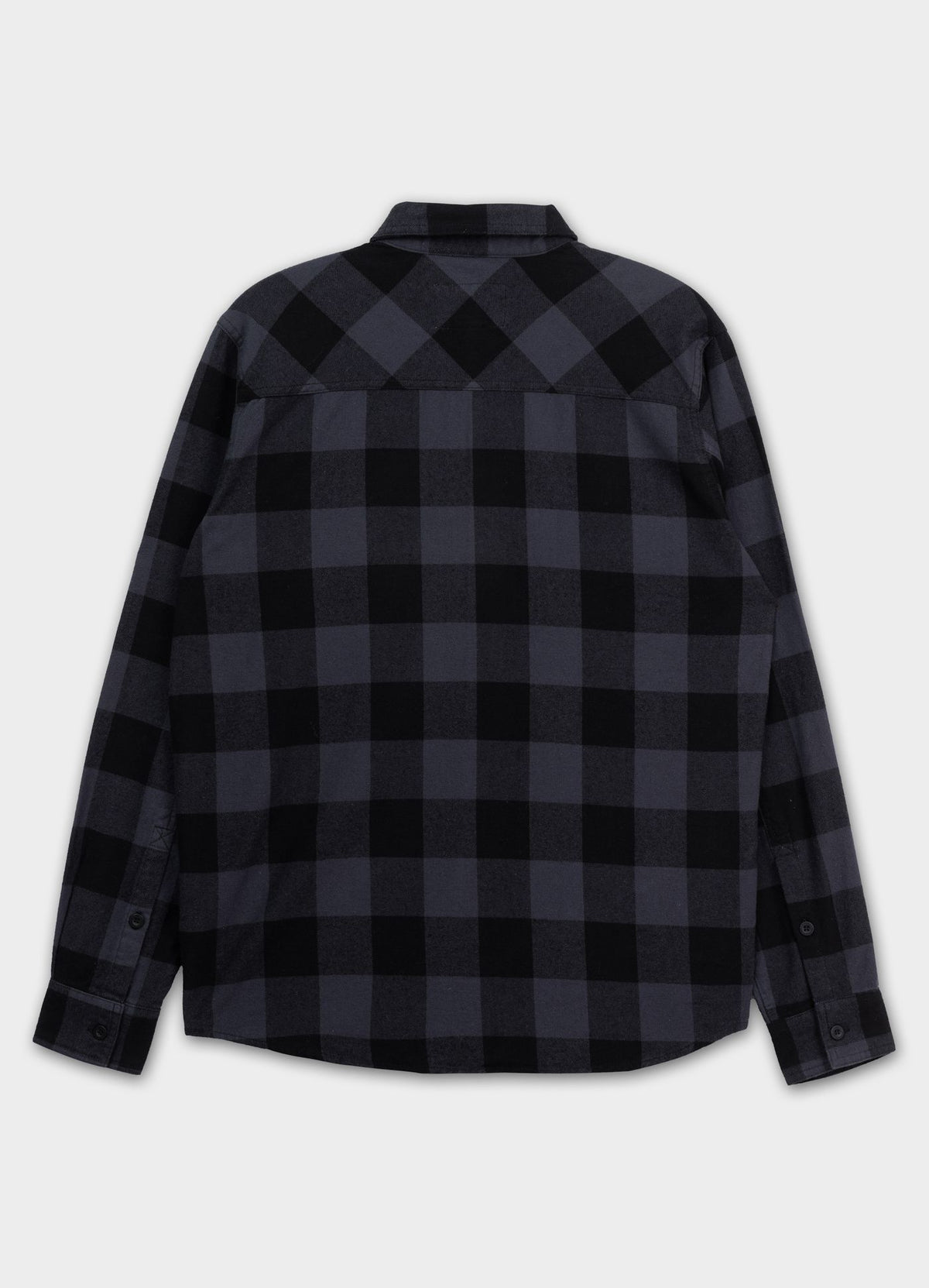 Flanellhemd Mitchell - Schwarz/Grau