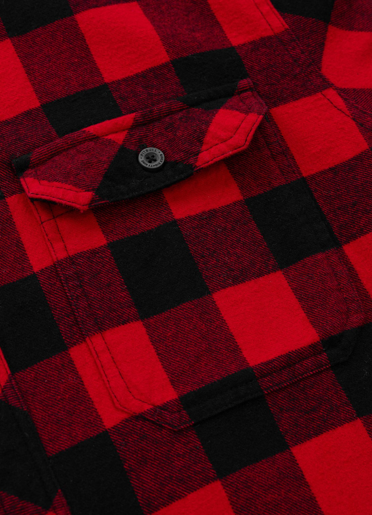 Flanellhemd Mitchell - Rot/Schwarz