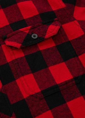 Flanellhemd Mitchell - Rot/Schwarz
