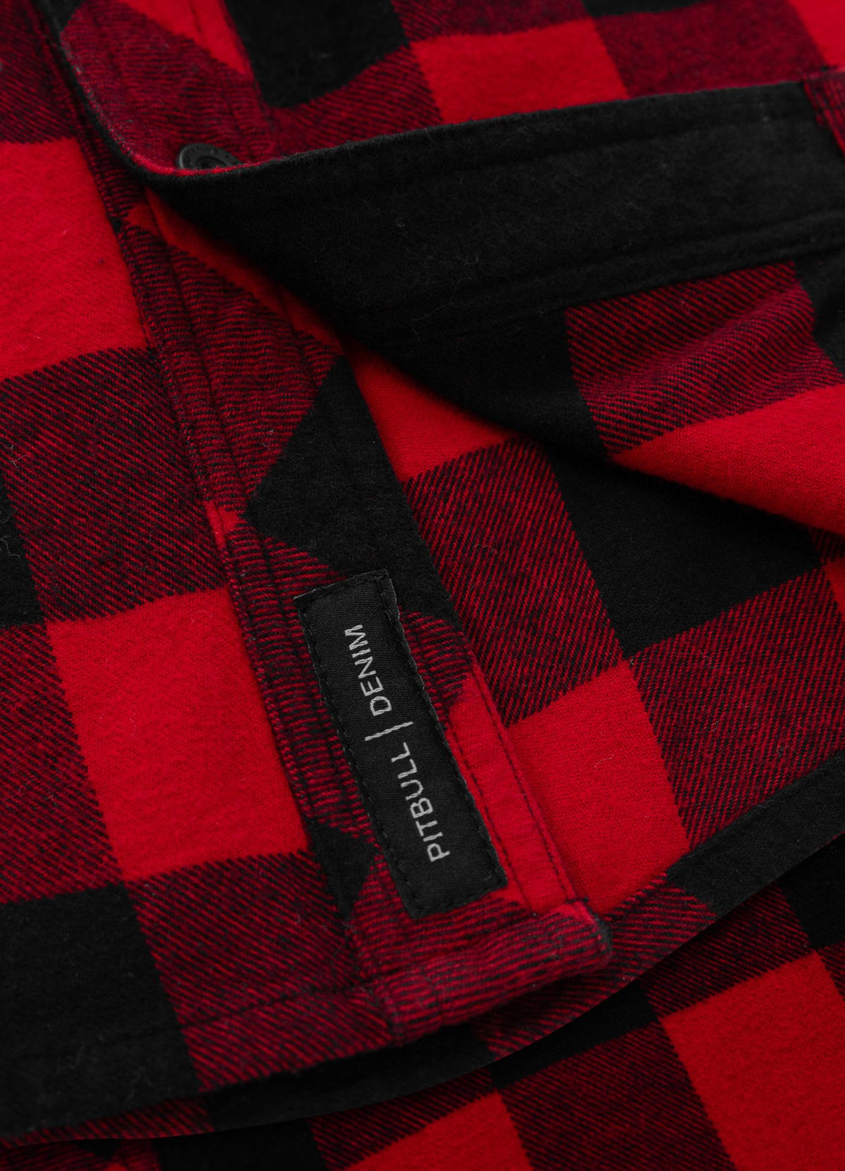 Flanellhemd Mitchell - Rot/Schwarz