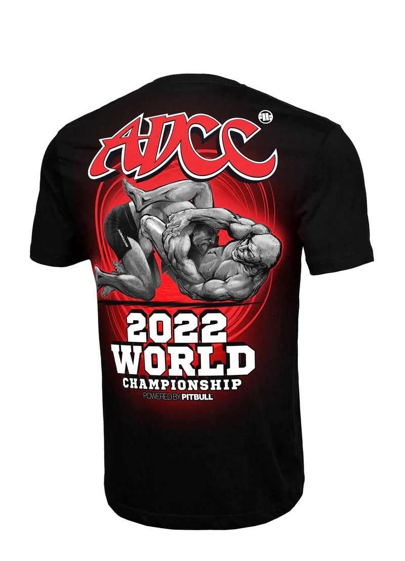 ADCC CHAMPIONSHIP 2022 GRAPPLING Schwarzes T-Shirt