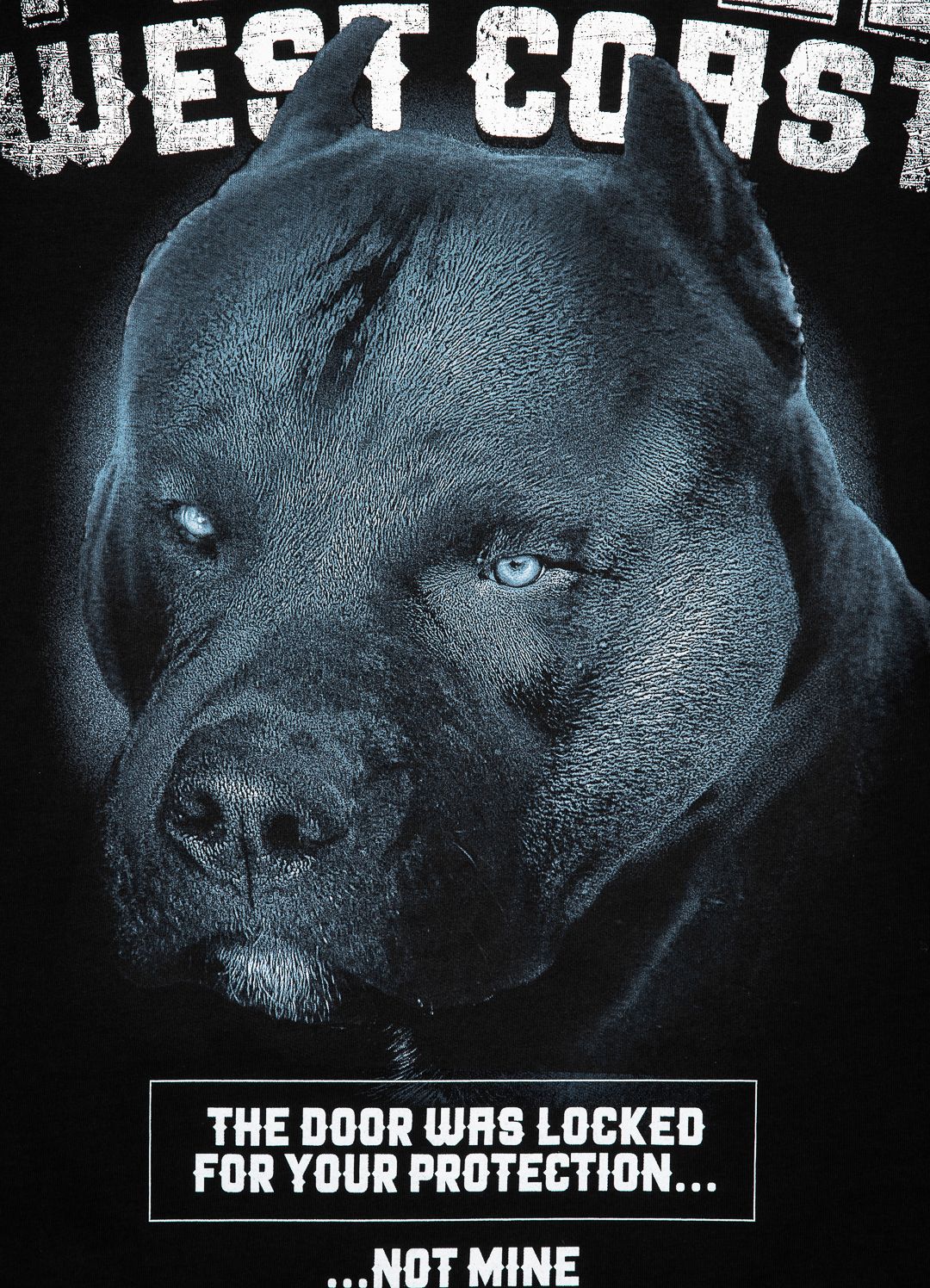 T-shirt Black Dog - Pitbull.eu