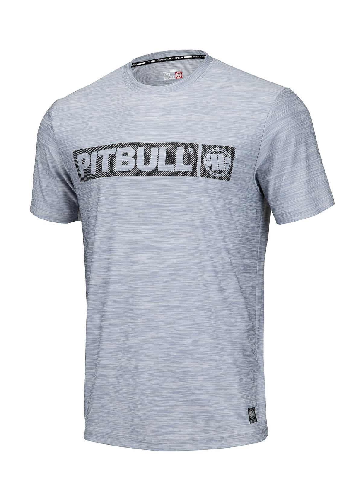 T-Shirt Mittelgewicht HILLTOP Grey Melange