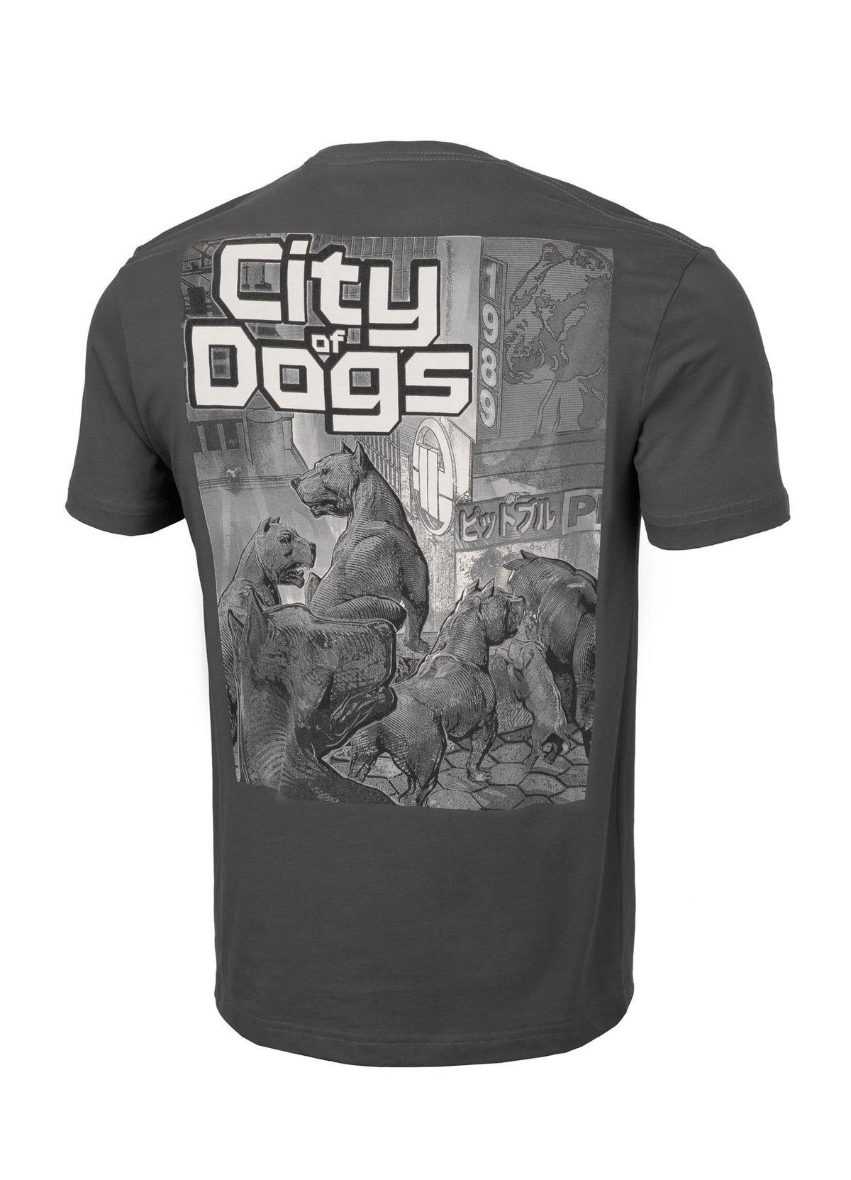T-Shirt City of Dogs - Graphit