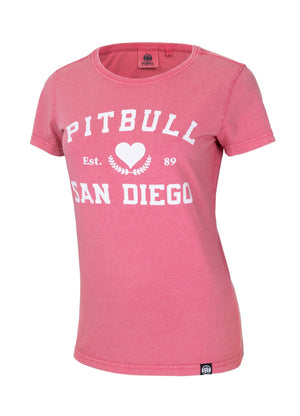Frauen T-Shirt Love PB - Rosa