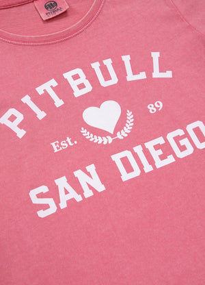 Frauen T-Shirt Love PB - Rosa