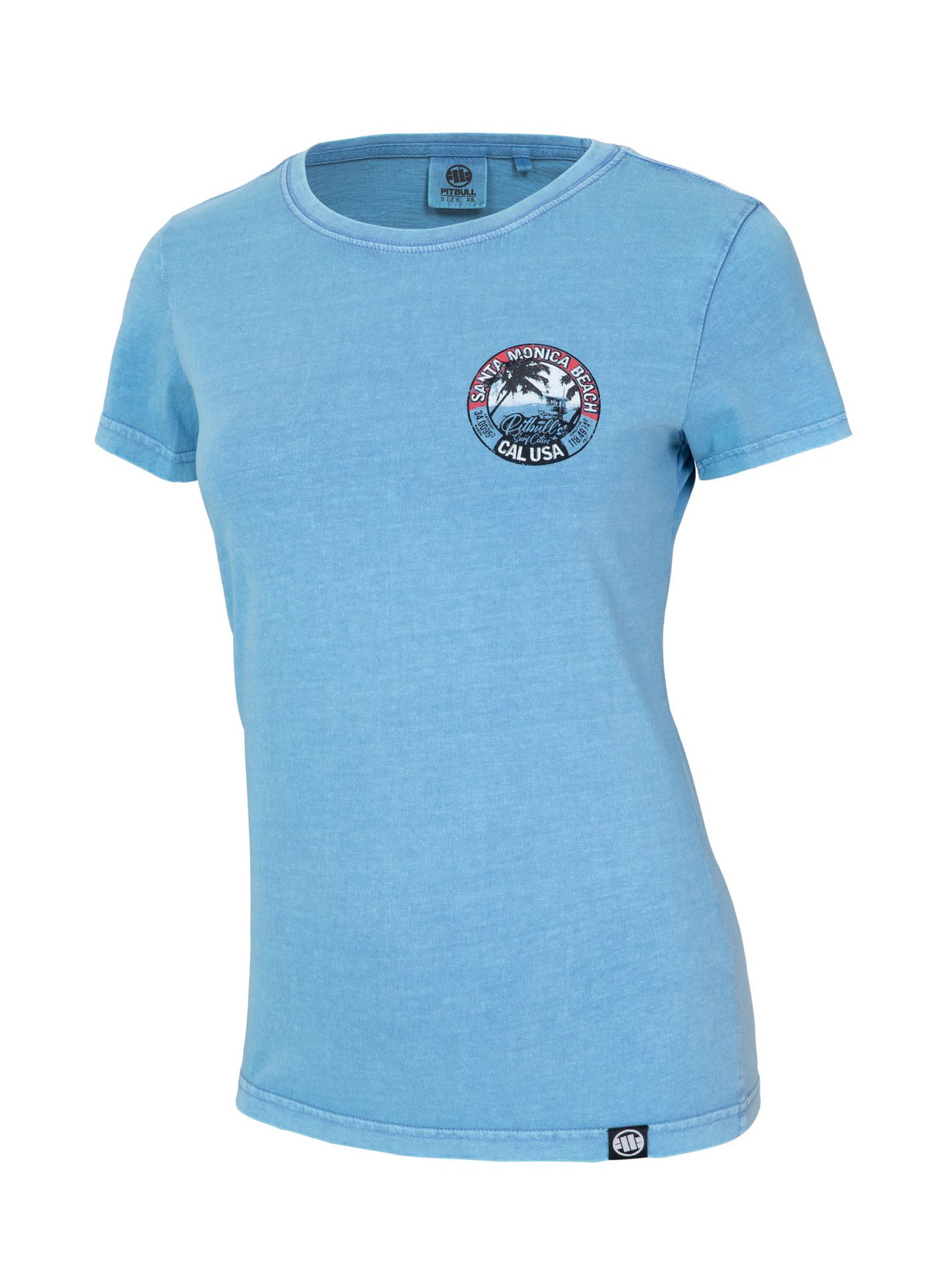 Frauen T-Shirt Oceanside - Blau