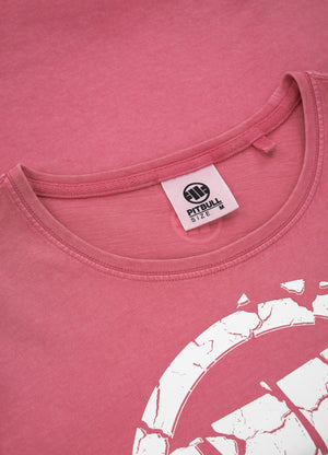 SCRATCH DENIM WASH Rosa T-Shirt