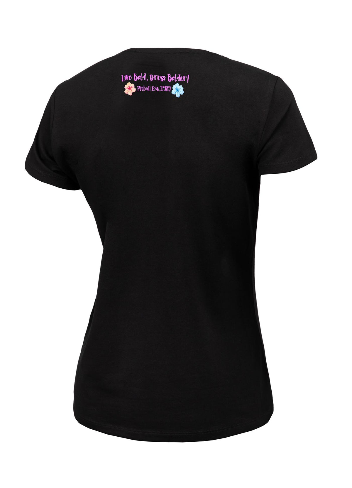 Frauen T-Shirt Happy-Pit - Schwarz