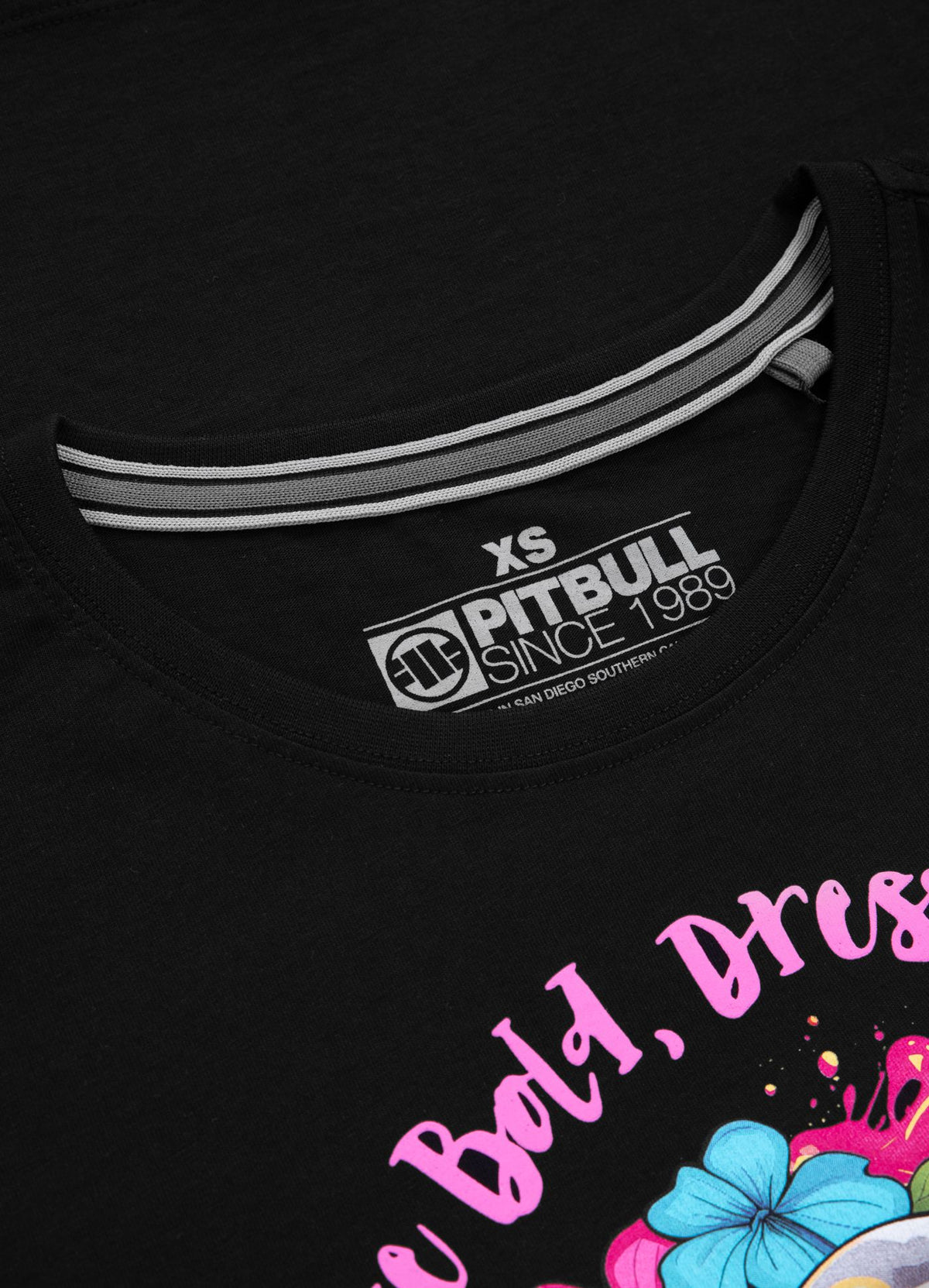 Frauen T-Shirt Happy-Pit - Schwarz