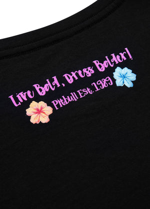 Frauen T-Shirt Happy-Pit - Schwarz