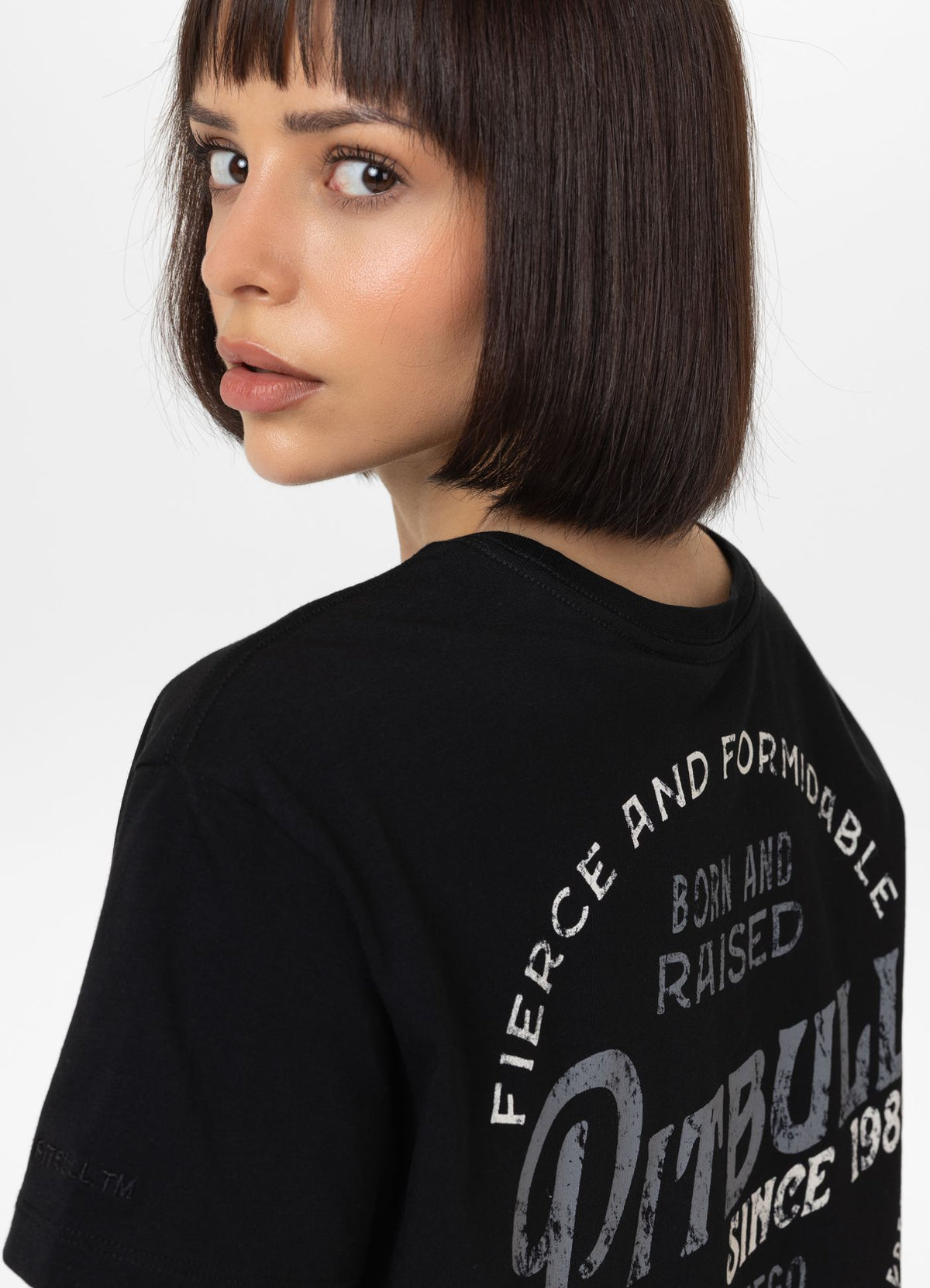 Women's T-Shirt Oversize LOYAL - Black